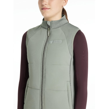 LeMieux Pammy Young Rider Trainingsweste ohne Ärmel Rosmarin Gr&uuml;n