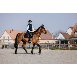 Ärmellose Daunenweste Equithème Lina Damen Marineblau