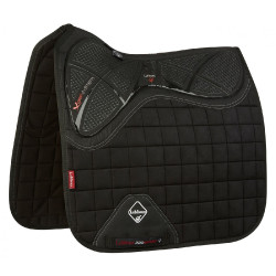 LeMieux X-Grip Silikon Dressur Schabracke Schwarz