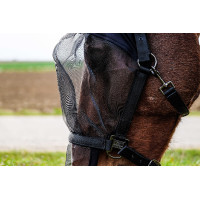 Halfter + UV-Schutzmaske Equithème Schwarz Halfter + UV-Schutzmaske Equithème Schwarz