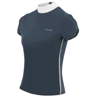 Polo Equithème Ocala Kurzarm Marineblau Polo Equithème Ocala Kurzarm Marineblau