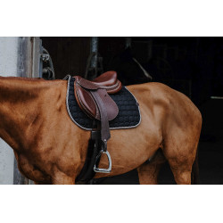 Satteldecke Equithème Orion Schwarz