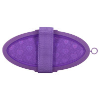 Weiche Bürste Hippotonic Glossy Heart Violett Lila Weiche Bürste Hippotonic Glossy Heart Violett Lila