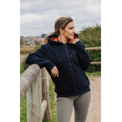 Pull-on Equithème Brigitte Silikon-Vollbesatz Maulwurf Braun