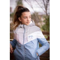 Blouson Pénélope Lecciblock Arktisblau Blouson Pénélope Lecciblock Arktisblau