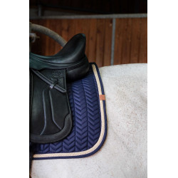 Satteldecke Equithème Softy Marineblau
