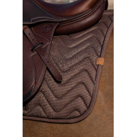 Satteldecke Equithème Tweedytan Beige