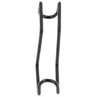 Kurzer Trensenträger Hippotonic mit Haken Schwarz Kurzer Trensenträger Hippotonic mit Haken Schwarz