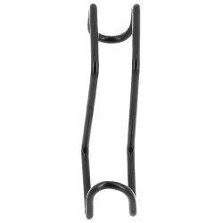 Kurzer Trensenträger Hippotonic mit Haken Schwarz Kurzer Trensenträger Hippotonic mit Haken Schwarz