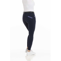 Equithème Kylie Reithose mit Silikon-Vollbesatz Marineblau Equithème Kylie Reithose mit Silikon-Vollbesatz Marineblau