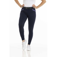 Equithème Kylie Reithose mit Silikon-Vollbesatz Marineblau Equithème Kylie Reithose mit Silikon-Vollbesatz Marineblau