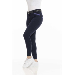 Equithème Kylie Reithose mit Silikon-Vollbesatz Marineblau Equithème Kylie Reithose mit Silikon-Vollbesatz Marineblau
