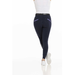 Equithème Kylie Reithose mit Silikon-Vollbesatz Marineblau Equithème Kylie Reithose mit Silikon-Vollbesatz Marineblau