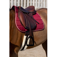 Satteldecke Equithème Shiny Weiß Weiß Satteldecke Equithème Shiny Weiß Weiß