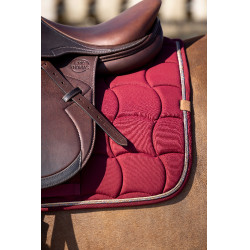 Satteldecke Equithème Shiny Bordeaux Satteldecke Equithème Shiny Bordeaux