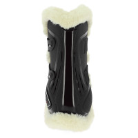 Norton XTR Gamaschen mit synthetischem Lammfell und Knöpfen Schwarz Norton XTR Gamaschen mit synthetischem Lammfell und Knöpfen Schwarz