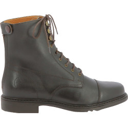 Lederstiefel Equithème Dandy Braun