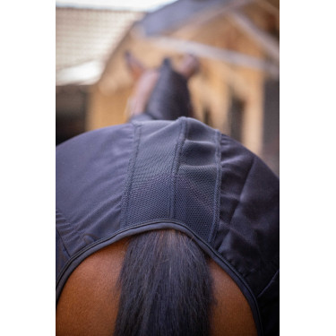 Hemd Paddock Sports Baumwoll-Mesh Marineblau