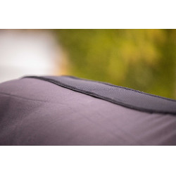 Hemd Paddock Sports Baumwoll-Mesh Marineblau