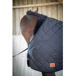 Gestepptes Paddock-Sports-Pferdedecke Schwarz Gestepptes Paddock-Sports-Pferdedecke Schwarz