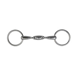 Gebiss 2 Ringe Metalab doppelt gebrochen