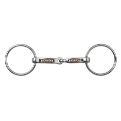 Mundstück 2 Ringe Metalab Magic System mit horizontalen Kupferrollen