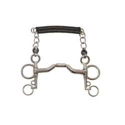 Mors Pelham Metalab Elite gebogen mit Zungenfreiheit