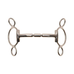 Mundstück 3 Ringe Metalab gerade