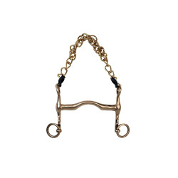 Gebiss Metalab Cyprium mit kurzen Schenkeln