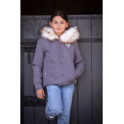 Bombers Eden von PL Lyon Glitzer Grau