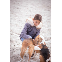 Bombers Eden von PL Lyon Glitzer Grau