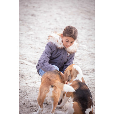 Bombers Eden von PL Lyon Glitzer Grau