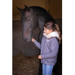 Bombers Eden von PL Lyon Glitzer Grau