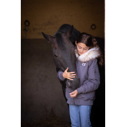 Bombers Eden von PL Lyon Glitzer Grau