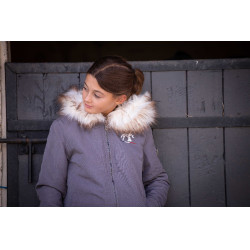 Bombers Eden von PL Lyon Glitzer Grau