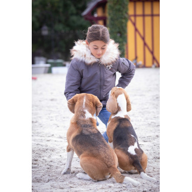 Bombers Eden von PL Lyon Glitzer Grau