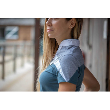 Polo Pénélope Indy Entenblau