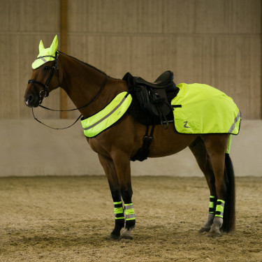 Reflektierende Ausreitdecke Fluo Horze Reflektierende Ausreitdecke Fluo Horze