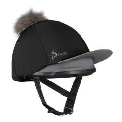 Toque My LeMieux für Helm Schwarz / Grau Toque My LeMieux für Helm Schwarz / Grau