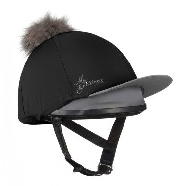 Toque My LeMieux für Helm Schwarz / Grau Toque My LeMieux für Helm Schwarz / Grau
