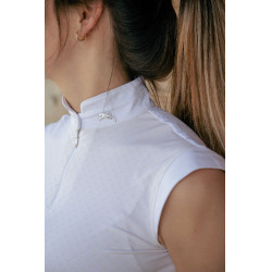 Wettkampf-Poloshirt Pénélope Seville Sand Beige Wettkampf-Poloshirt Pénélope Seville Sand Beige