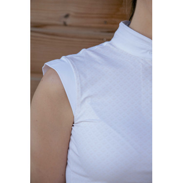 Wettkampf-Poloshirt Pénélope Seville Sand Beige Wettkampf-Poloshirt Pénélope Seville Sand Beige