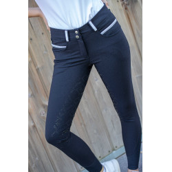 Hose Pénélope Fun Vollbesatz Marineblau