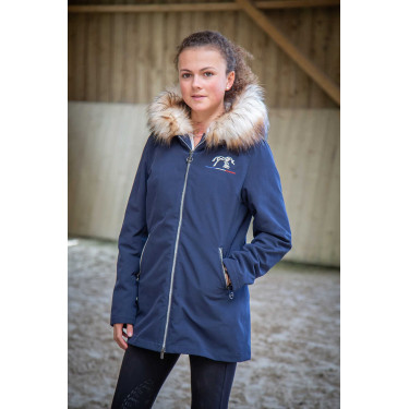 Parka Pénélope Marina Marineblau