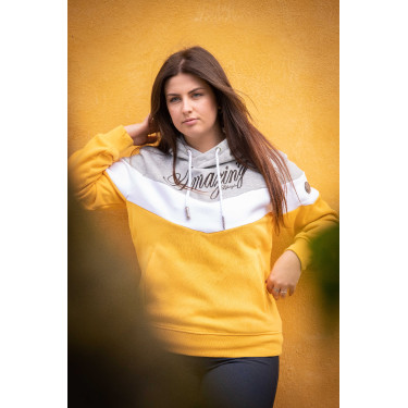 Sweatshirt Pénélope Artémis Gelb