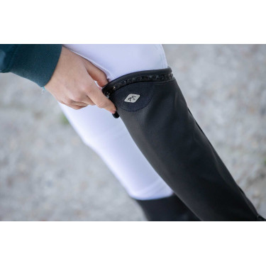 Mini-Chaps Pénélope Softy Schwarz