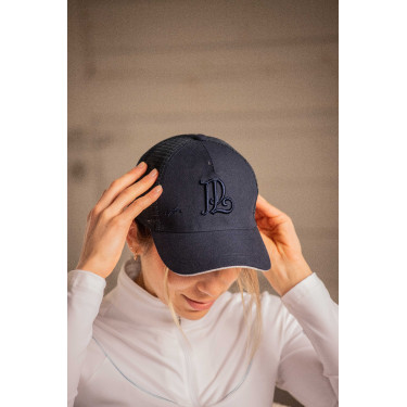 Pénélope Mesh Cap Marine Marineblau