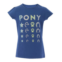 T-Shirt Equithème Lise Marineblau T-Shirt Equithème Lise Marineblau