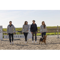 Reißverschluss-Sweatshirt Equithème Nicolas Marineblau Reißverschluss-Sweatshirt Equithème Nicolas Marineblau