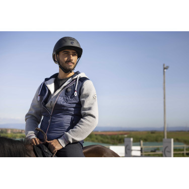 Ärmellose Weste Equithème Jules Marineblau
